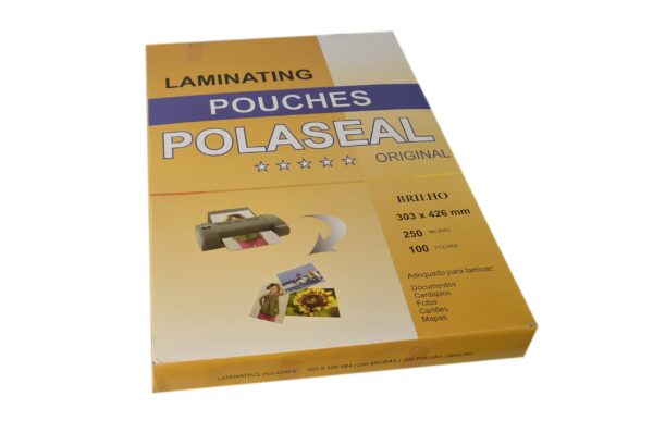 Polaseal A3 010 303x426 (250micras) Pacote 100 und. 2